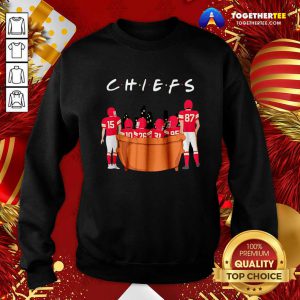 Friends TV Show Kansas City Chiefs Sweatshirt - Design By Togethertee.com