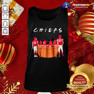 Friends TV Show Kansas City Chiefs Tank Top - Design By Togethertee.com