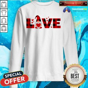 Gnome Love Valentine Sweatshirt - Design By Togethertee.com