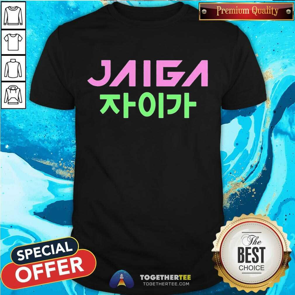 Official Jaiga Merch Jaiga Korean Themed With Globe Shirt Jaiga Merch Jaiga Korean Themed With Globe Shirt - Design By Togethertee.com