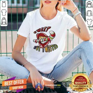 Mouth Sweeat But Wisted V-neck - Design By Togethertee.com