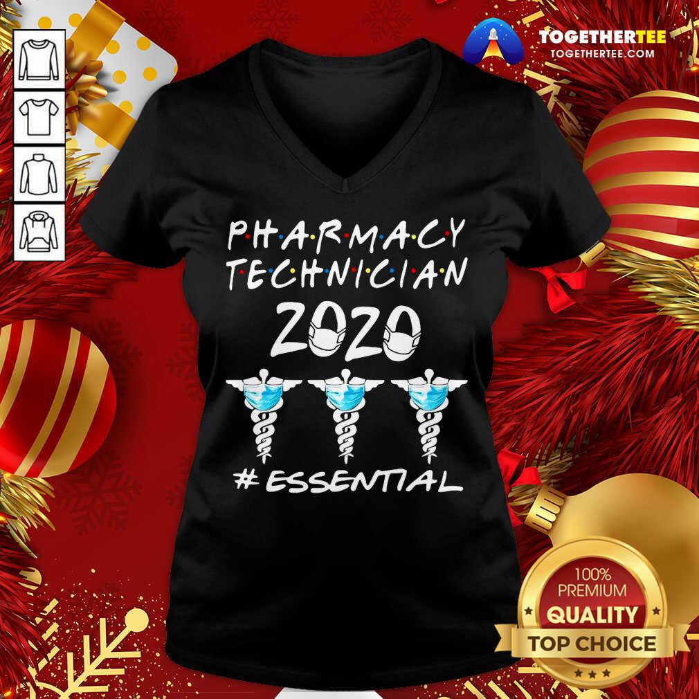 Pharmacy Technician 2020 #essential V-neck - Design By Togethertee.com Pharmacy Technician 2020 #essential V-neck - Design By Togethertee.com
