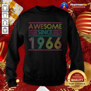 Awesome Since 1966 Sweatshirt - Design By Togethertee.com