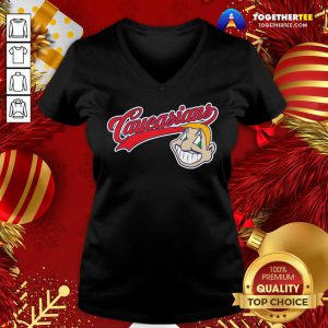 Caucasians Dollar V-neck - Design By Togethertee.com