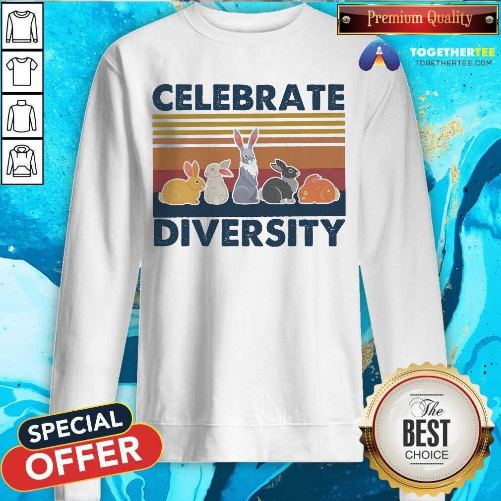 Celebrate Diversity Vintage Sweatshirt - Design By Togethertee.com Celebrate Diversity Vintage Sweatshirt - Design By Togethertee.com