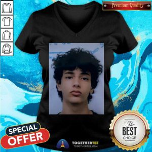 Hamzah The Fantastic Merch Mugshot V-neck - Design By Togethertee.com