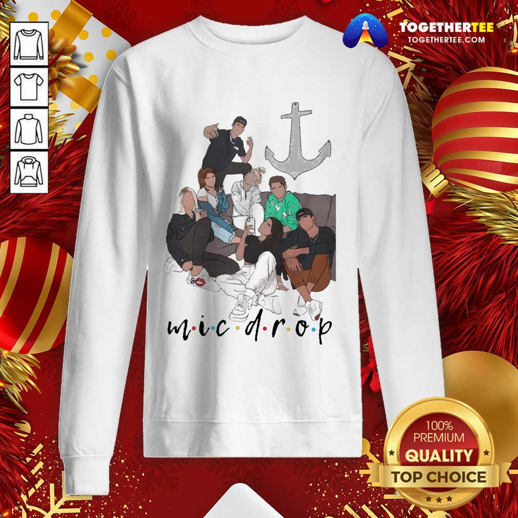 Mic Drop Sweatshirt - Design By Togethertee.com Mic Drop Sweatshirt - Design By Togethertee.com