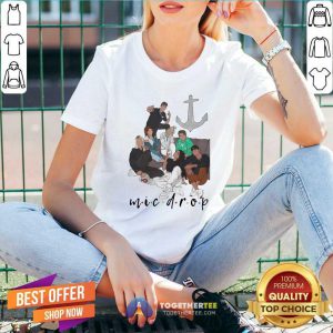 Mic Drop V-neck - Design By Togethertee.com