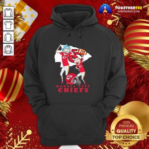 Rick And Morty Kansas City Chiefs Hoodie - Design By Togethertee.com