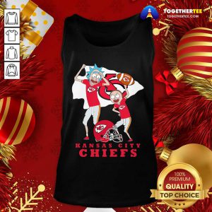 Rick And Morty Kansas City Chiefs Tank Top - Design By Togethertee.com