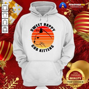Sweet Happy Cub Kittens Hoodie - Design By Togethertee.com