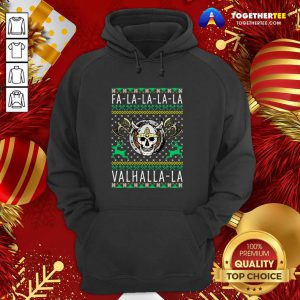 Viking Fa La La La La Valhalla Crewneck Hoodie - Design By Togethertee.com