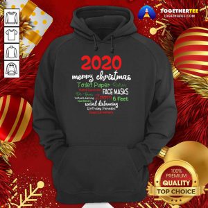 2020 Merry Christmas Toilet Paper Karen Hand Sanitizer Hoodie - Design By Togethertee.com