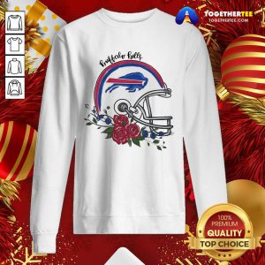 Buffalo Bills Floral Sweatshirt - Design By Togethertee.com