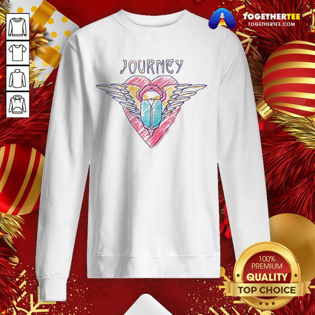 Heart Sketch Journey Sweatshirt - Design By Togethertee.com Heart Sketch Journey Sweatshirt - Design By Togethertee.com