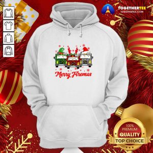 Plaid Vehicle Merry Christmas Hoodie - Design By Togethertee.com