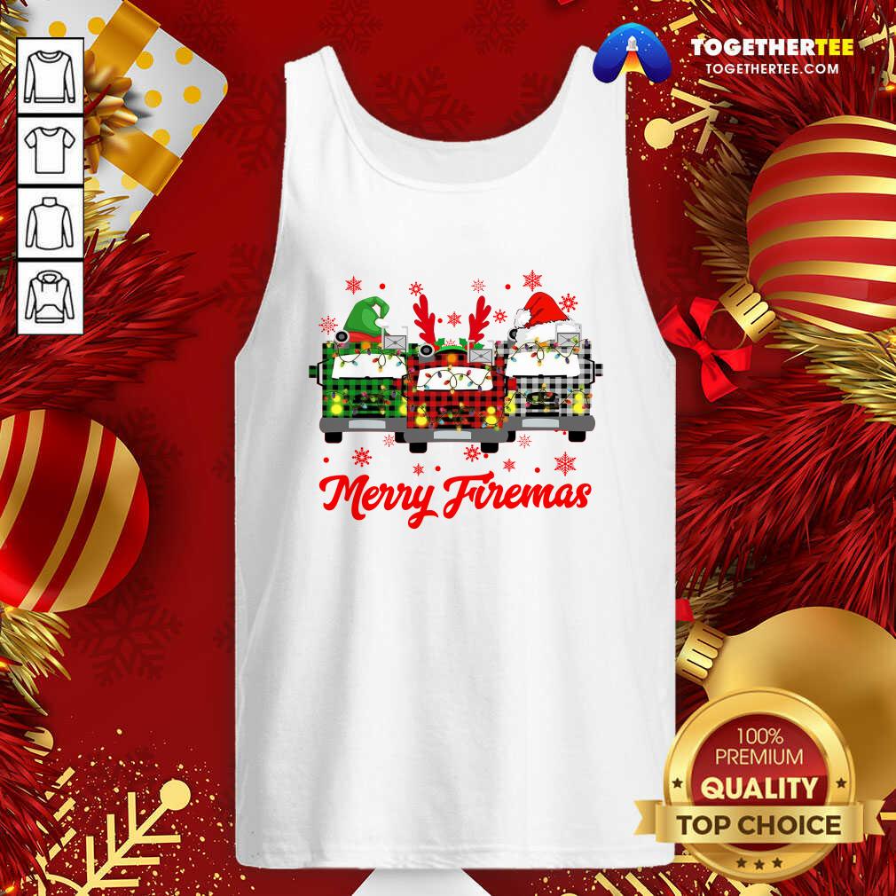 Plaid Vehicle Merry Christmas Tank Top - Design By Togethertee.com Plaid Vehicle Merry Christmas Tank Top - Design By Togethertee.com