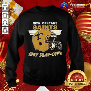 1987 New Orleans Saints Playoffs Vintage Sweatshirt - Design By Togethertee.com