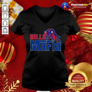 Buffalo Bills Mafia V-neck - Design By Togethertee.com