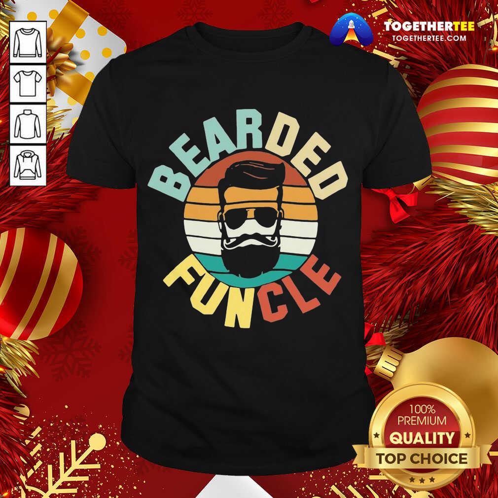 Premium Cool Bearded Funcle Funny Uncle Vintage Retro Shirt Cool Bearded Funcle Funny Uncle Vintage Retro Shirt - Design By Togethertee.com