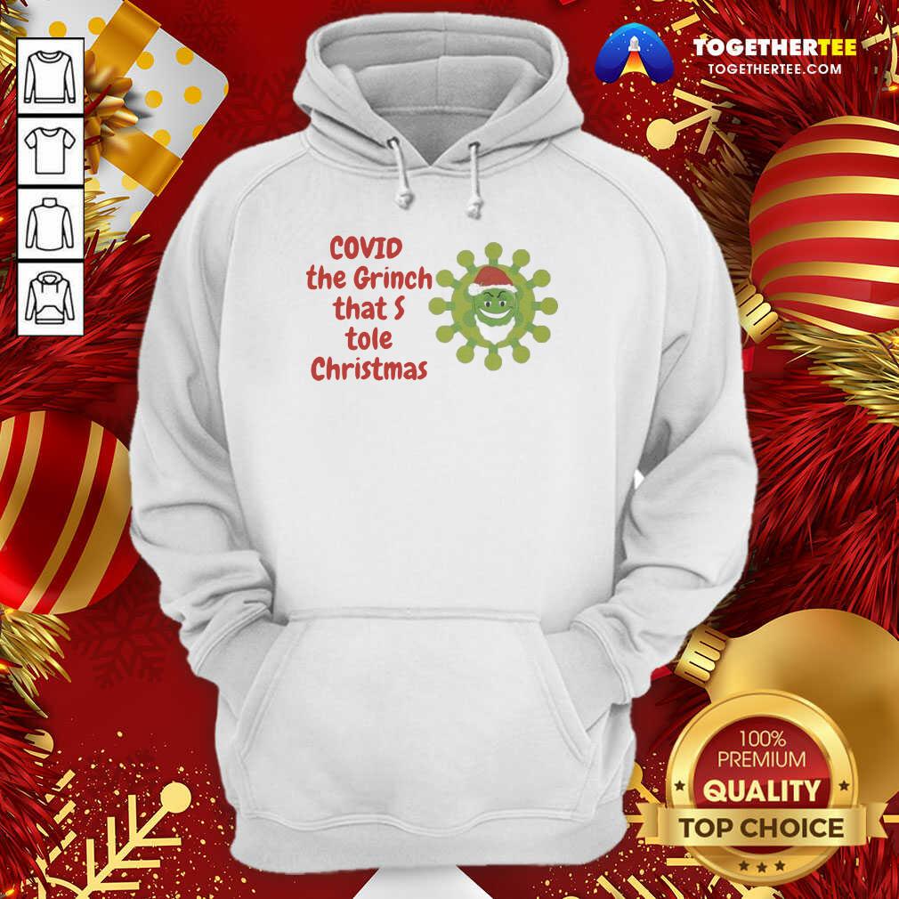 Covid The Grinch That Stole Christmas 2020 Hoodie - Design By Togethertee.com Covid The Grinch That Stole Christmas 2020 Hoodie - Design By Togethertee.com