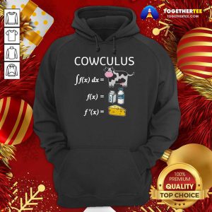 Cowculus Calculus Math Milk Cheese Hoodie - Design By Togethertee.com