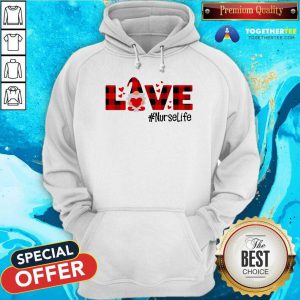 Gnome Love Valentine Nurse Life Hoodie - Design By Togethertee.com