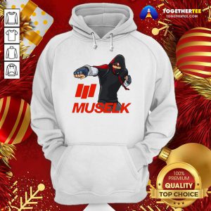 Muselk Punch Red Hoodie - Design By Togethertee.com