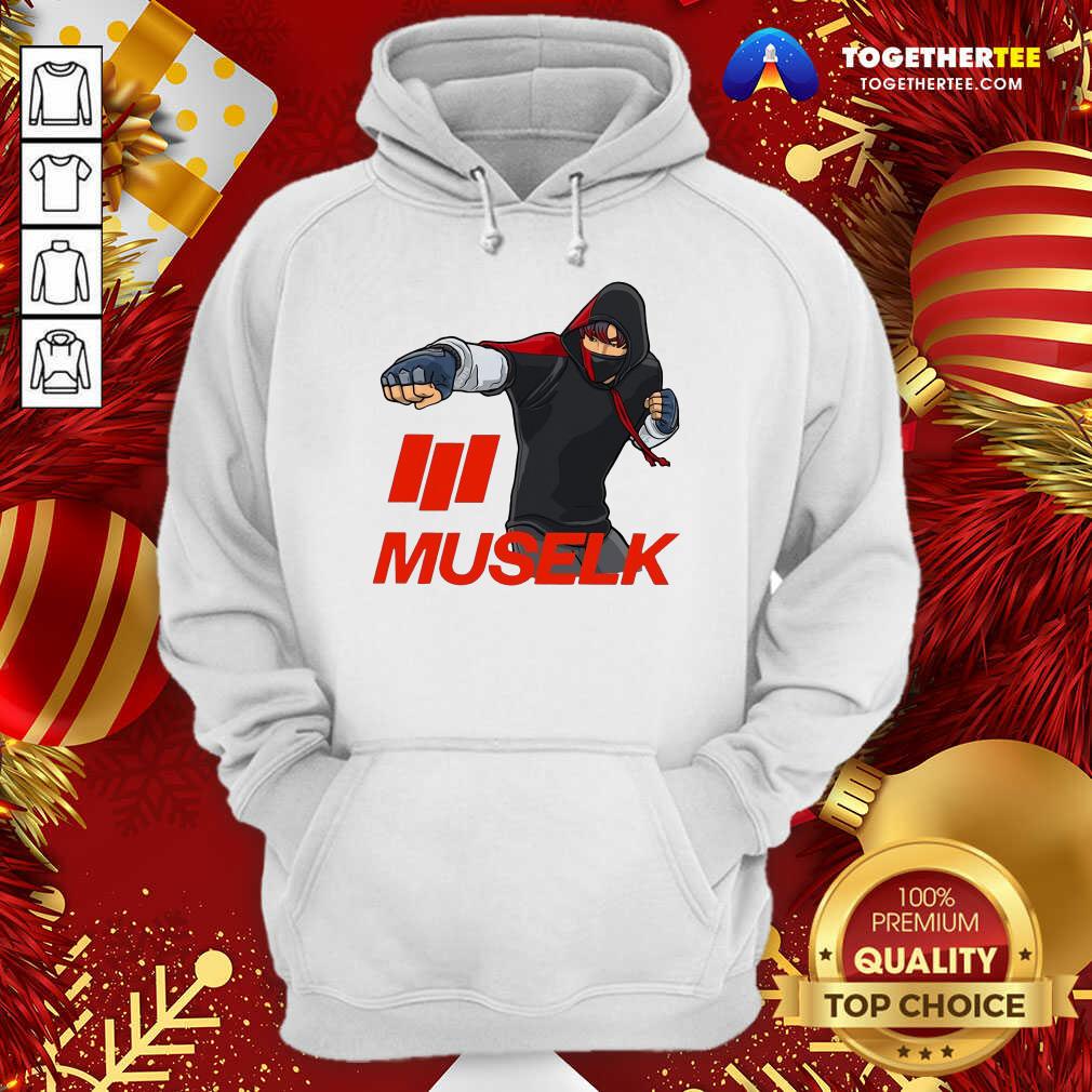 Muselk Punch Red Hoodie - Design By Togethertee.com Muselk Punch Red Hoodie - Design By Togethertee.com