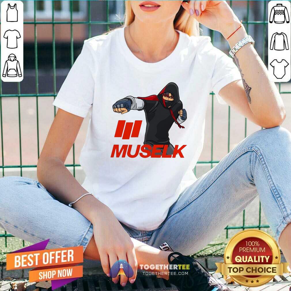 Muselk Punch Red V-neck - Design By Togethertee.com Muselk Punch Red V-neck - Design By Togethertee.com