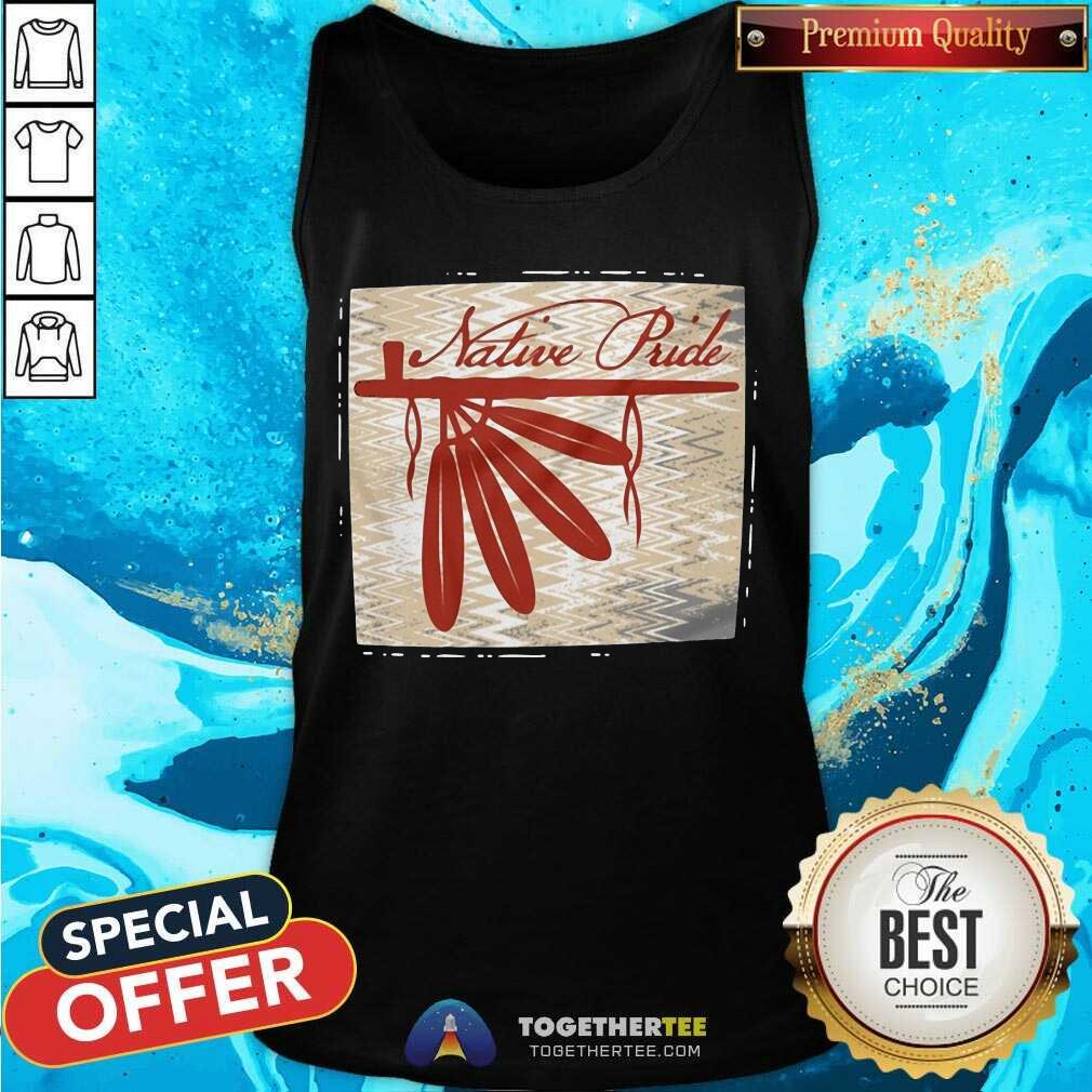 Peace Pipe Native Pride Tank Top - Design By Togethertee.com Peace Pipe Native Pride Tank Top - Design By Togethertee.com