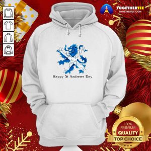 St Andrew's Day Celebration Lion Hoodie - Design By Togethertee.com