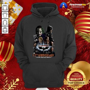 The Dark Knight 12th Anniversary 2008 2020 Signatures Hoodie - Design By Togethertee.com
