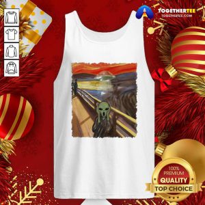 Van Gogh Alien Tank Top - Design By Togethertee.com