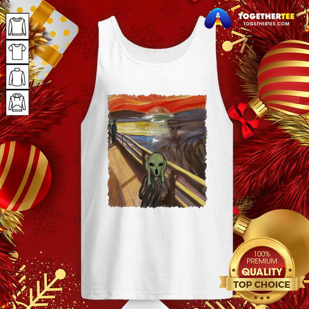 Van Gogh Alien Tank Top - Design By Togethertee.com Van Gogh Alien Tank Top - Design By Togethertee.com