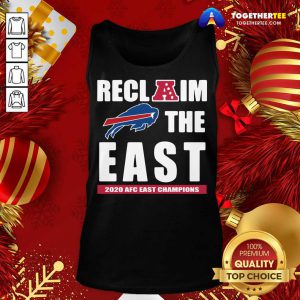 Buffalo Bills Reclaim The East 2020 AFC East Champions Tank Top - Design By Togethertee.com