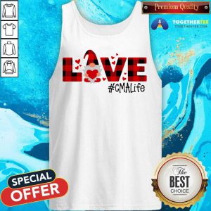 Gnome Love Valentine CMA Life Tank Top - Design By Togethertee.com