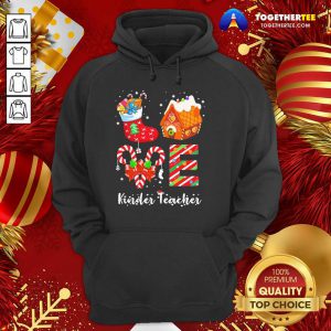 Love Socks House Kinder Teacher Merry Christmas Hoodie - Design By Togethertee.com