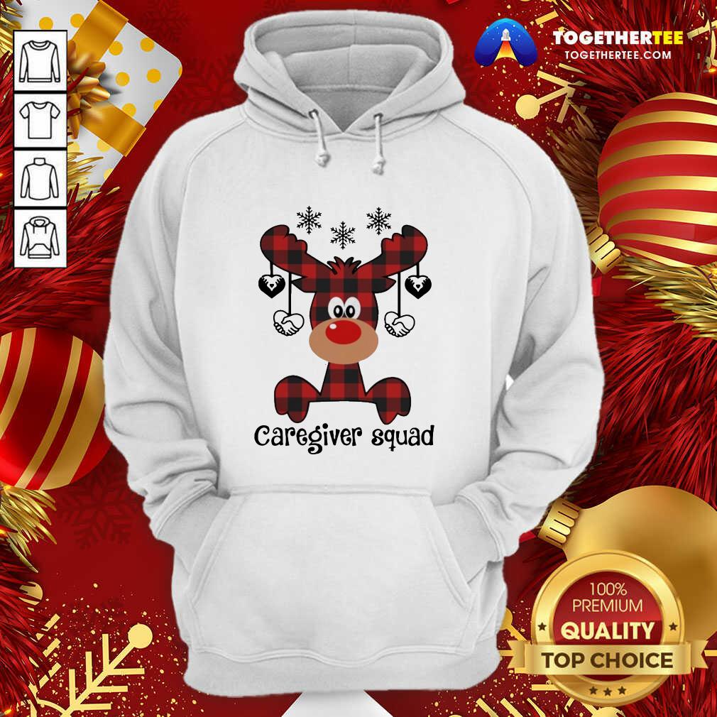 Pretty Reindeer Caregiver Squad Christmas Shirt Reindeer Caregiver Squad Christmas Hoodie - Design By Togethertee.com