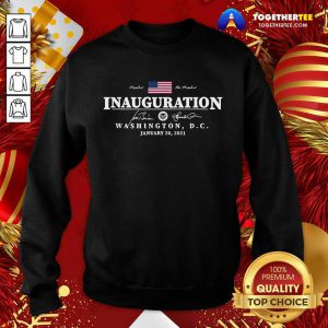 2021 Inauguration Biden Harris Commemorative Souvenir Sweatshirt - Design By Togethertee.com