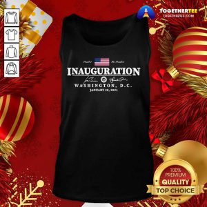 2021 Inauguration Biden Harris Commemorative Souvenir Tank Top - Design By Togethertee.com