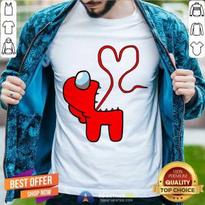 Among Us 2021 Valentines Day Shirt - Design By Togethertee.com