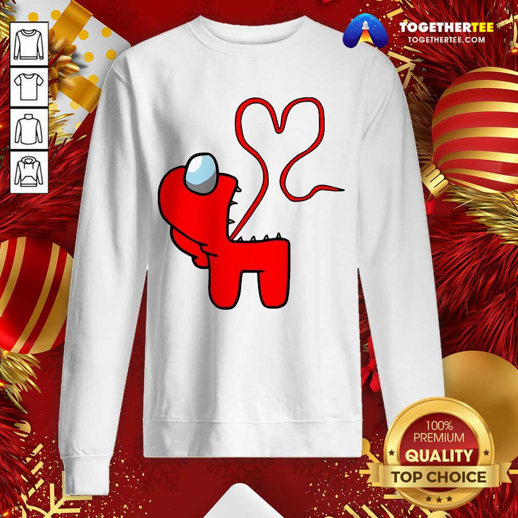 Among Us 2021 Valentines Day Sweatshirt - Design By Togethertee.com Among Us 2021 Valentines Day Sweatshirt - Design By Togethertee.com
