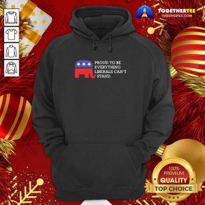 Proud To Be Everything Liberals Can’t Stand Elephant Election Hoodie - Design By Togethertee.com