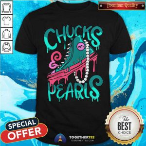 President Kamala Harris Chucks And Pearls 2021 Shirt