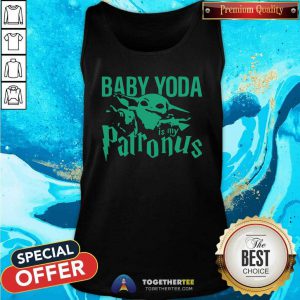 Baby Yoda Is My Patronus Tank Top
