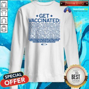 Get Vaccinated Sweatshirt