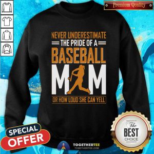 MIM De Baseball Quel Point Elle Peut Crier Fort Tata Sweatshirt - Design By Togethertee.com