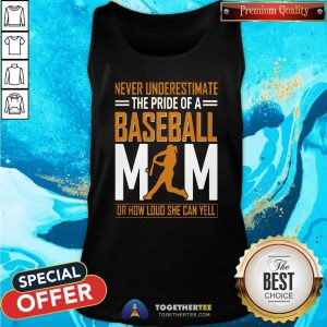 MIM De Baseball Quel Point Elle Peut Crier Fort Tata Tank Top - Design By Togethertee.com