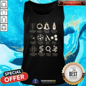 Science Linnaeus Goodall Pavlove Franklin Mendel Salk Thank Tank Top